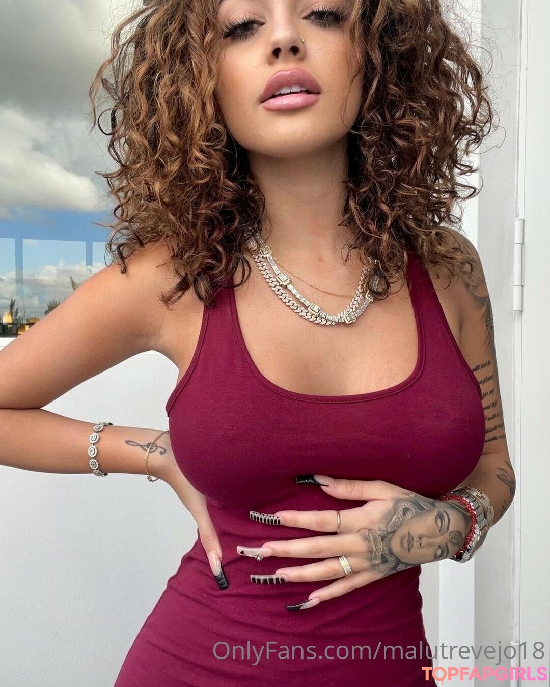 Nacktes geleaktes OnlyFans-Foto von Malu Trevejo #145