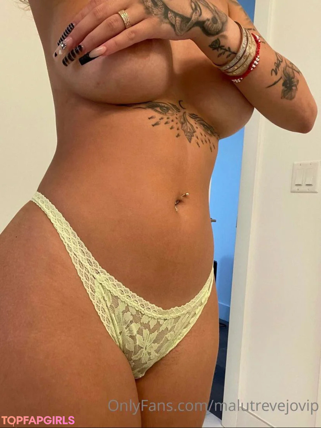 Nacktes geleaktes OnlyFans-Foto von Malu Trevejo #940