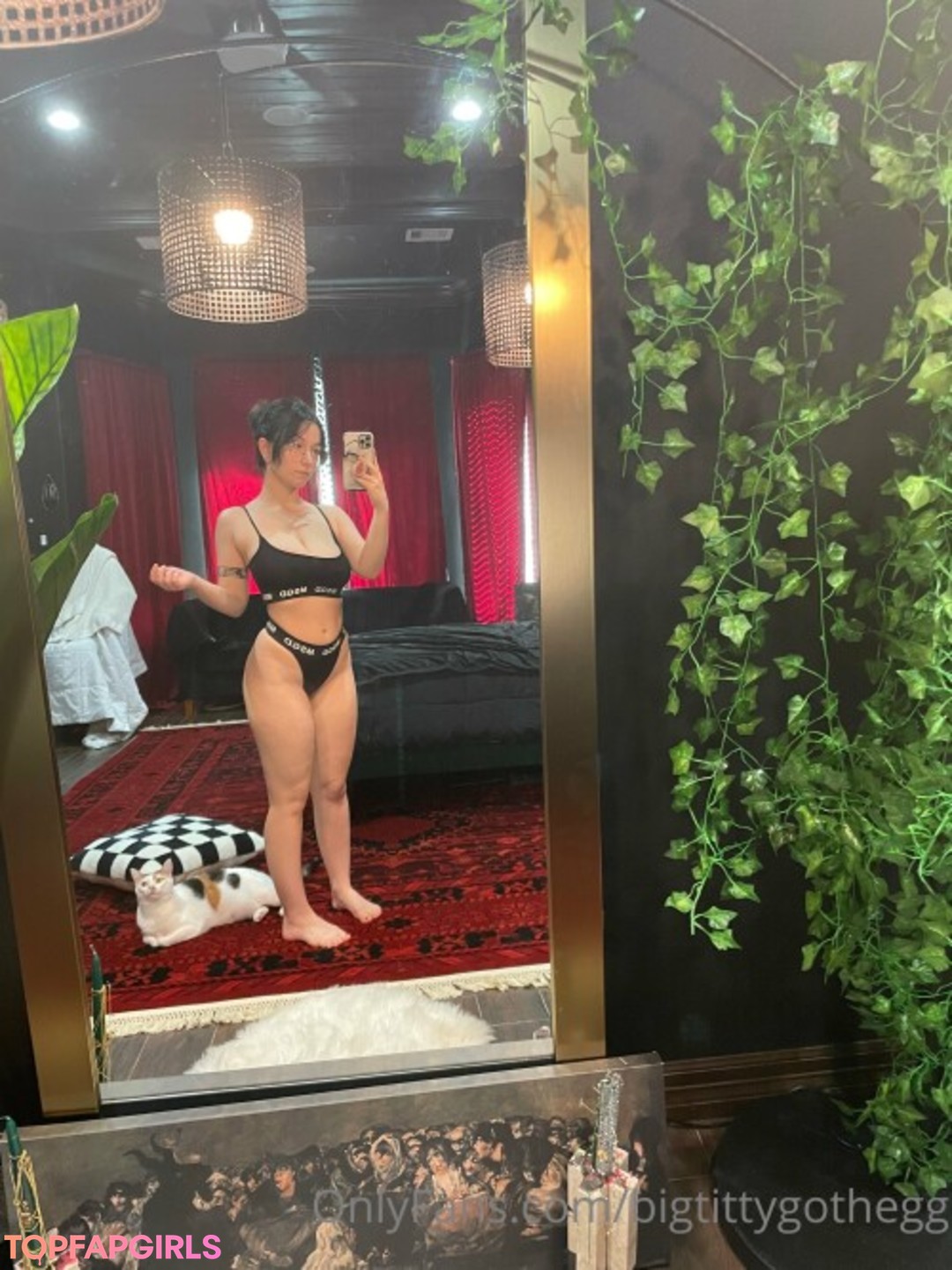 Nacktes geleaktes OnlyFans-Foto von Bigtittygothegg #314