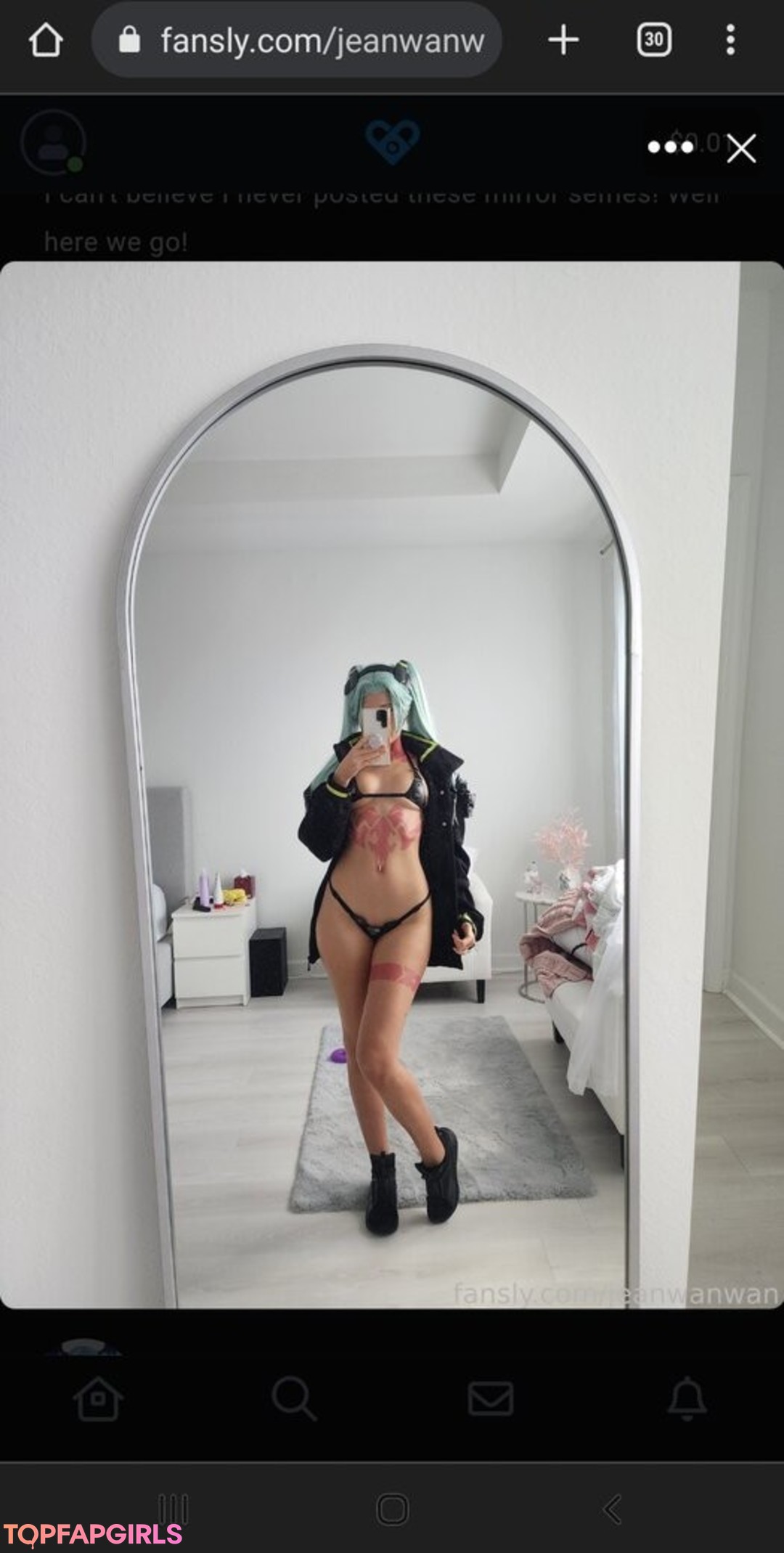 Nacktes geleaktes OnlyFans-Foto von Jeanwanwan #3220