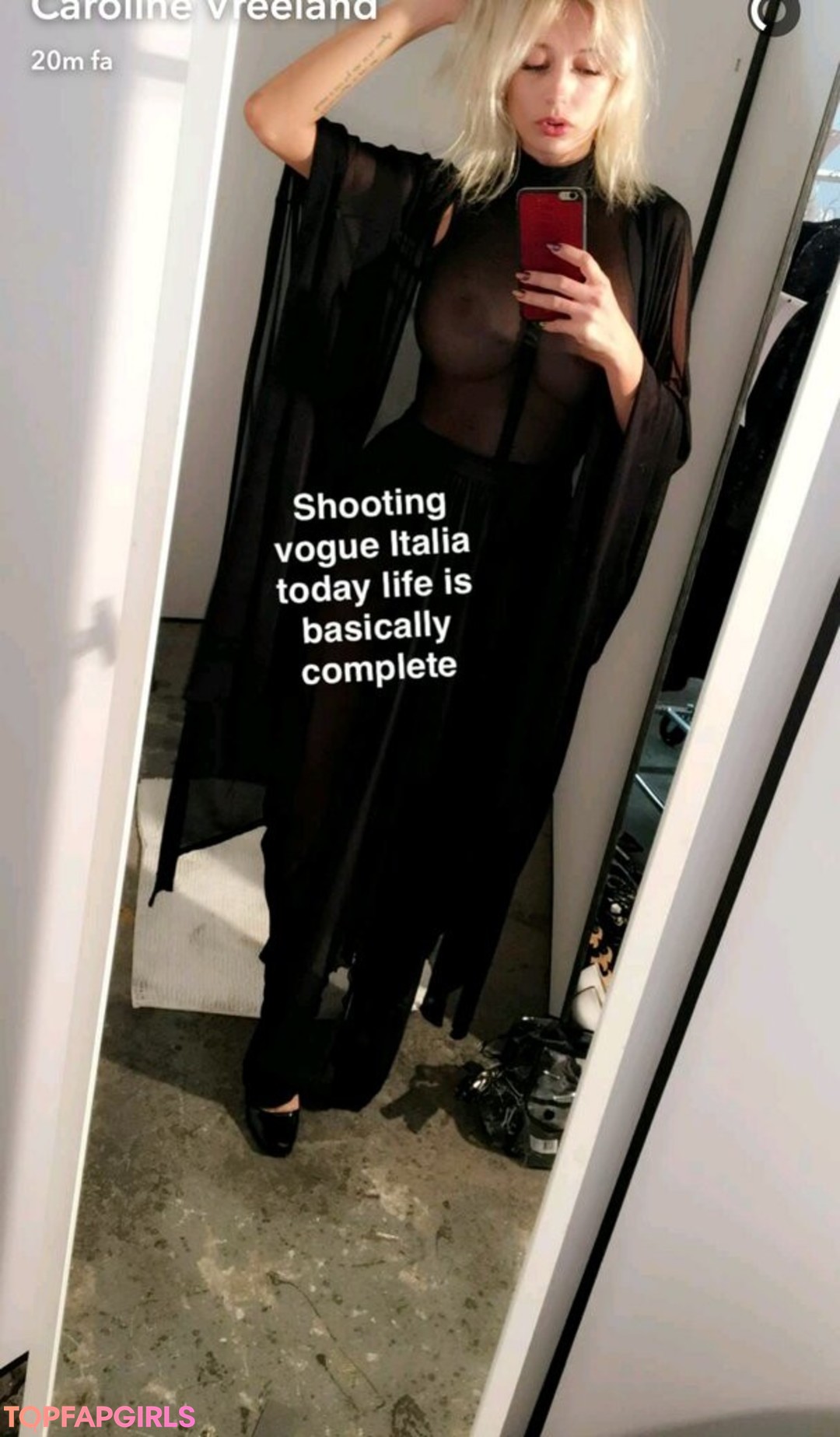Nacktes geleaktes OnlyFans-Foto von Caroline Vreeland #611