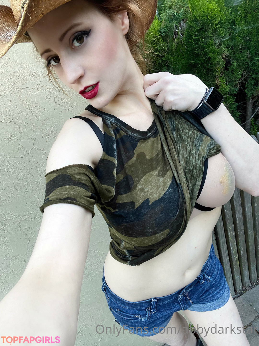 Nacktes geleaktes OnlyFans-Foto von Abby Dark Star #580