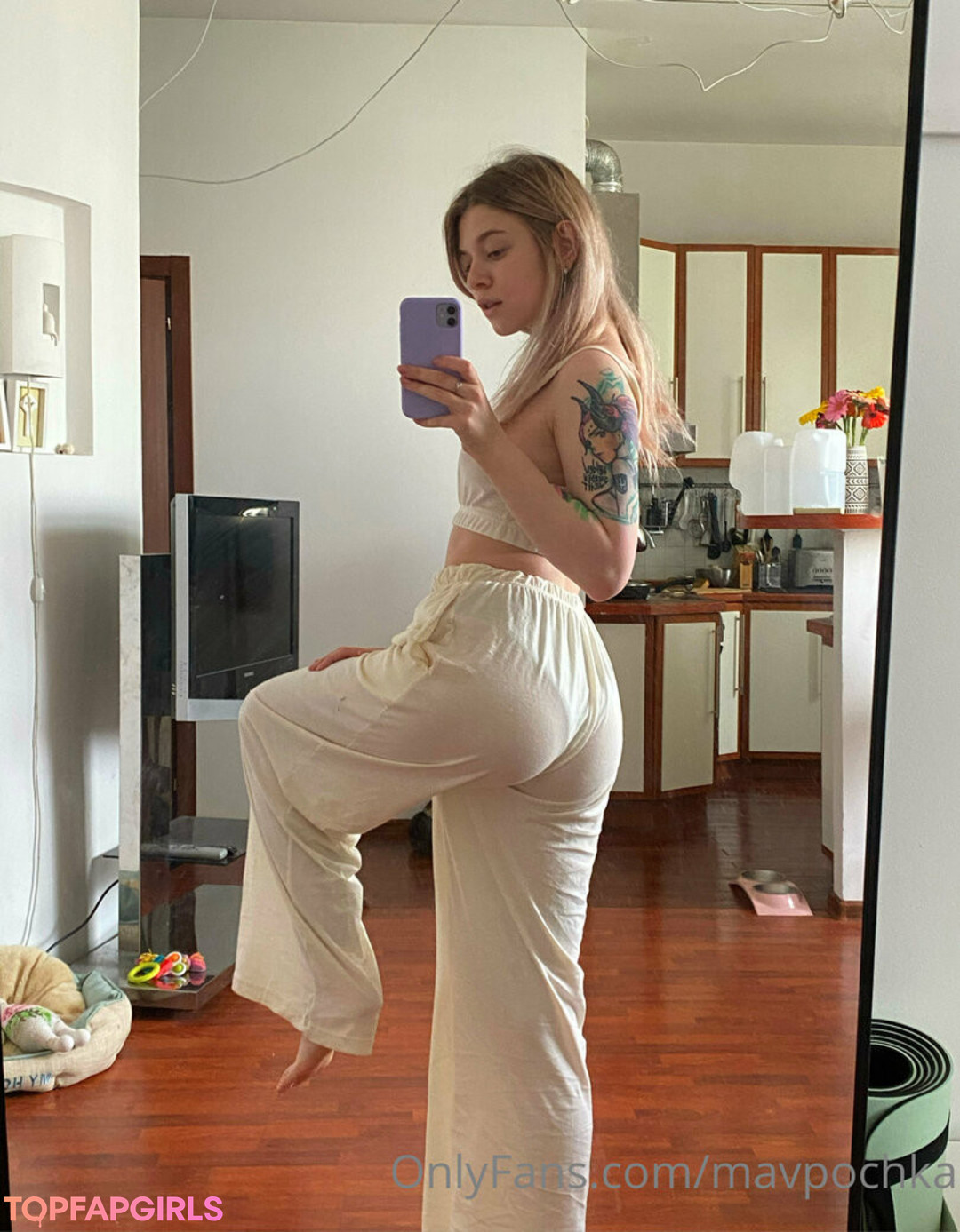 Nacktes geleaktes OnlyFans-Foto von Mavpochka #581