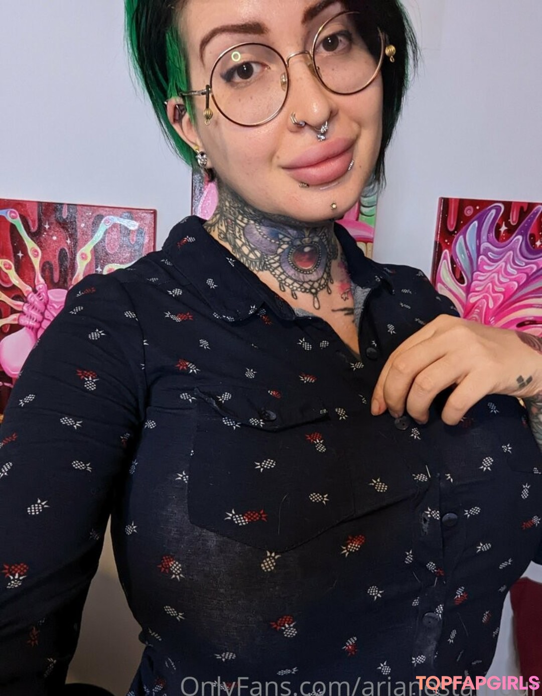 Nacktes geleaktes OnlyFans-Foto von Ariane Saint Amour #2419