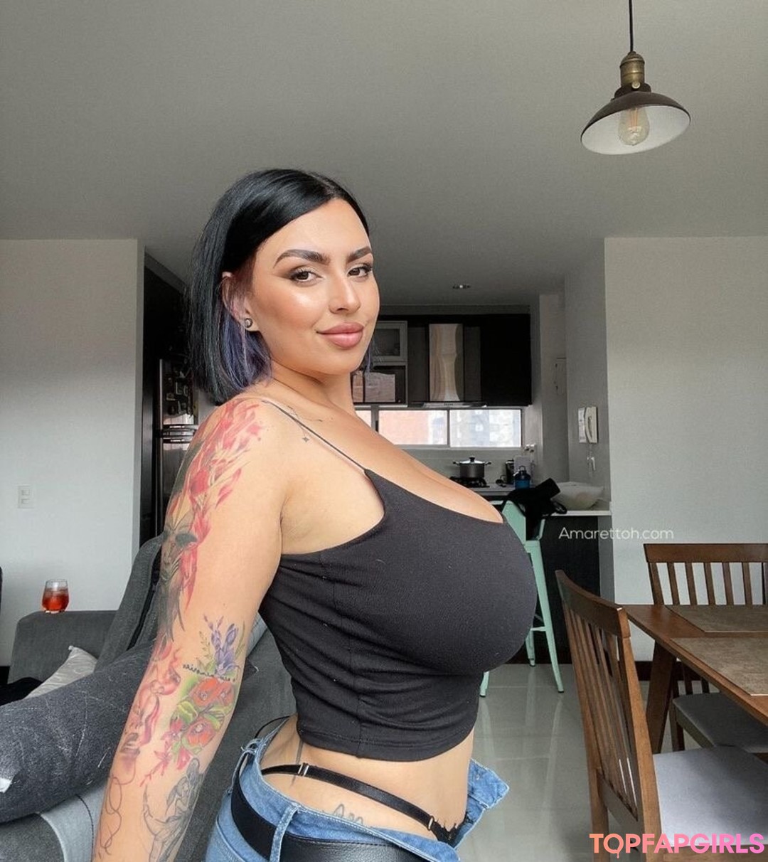 Nacktes geleaktes OnlyFans-Foto von Amaretto Hammer #847
