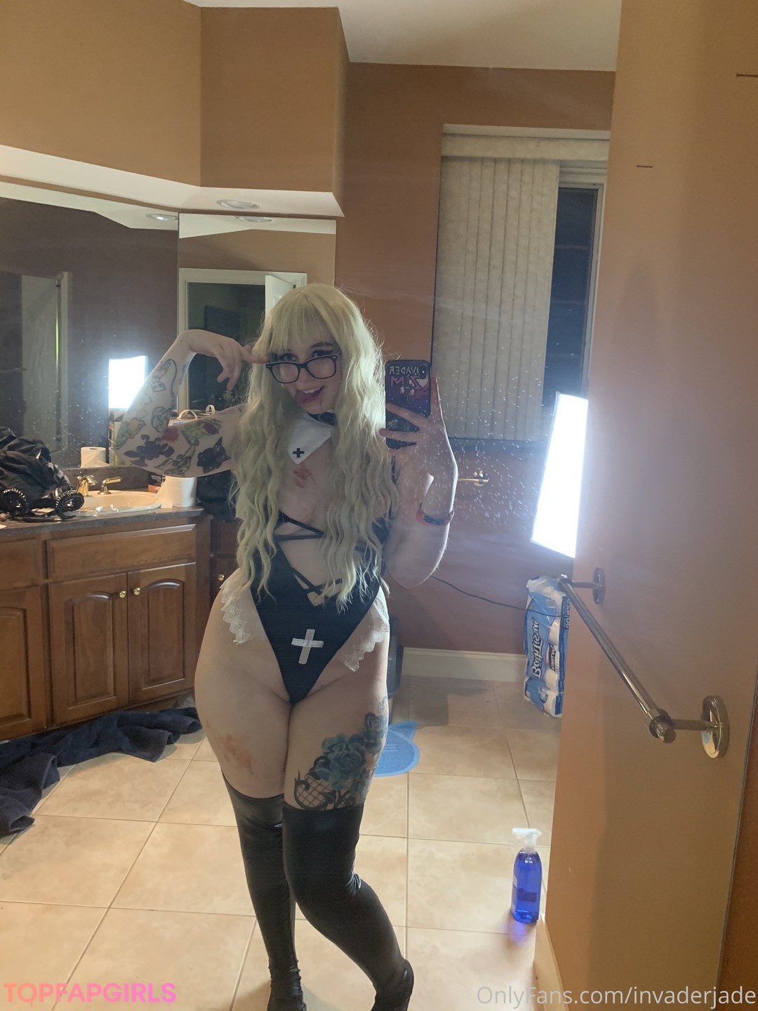Nacktes geleaktes OnlyFans-Foto von Invader Jade #81