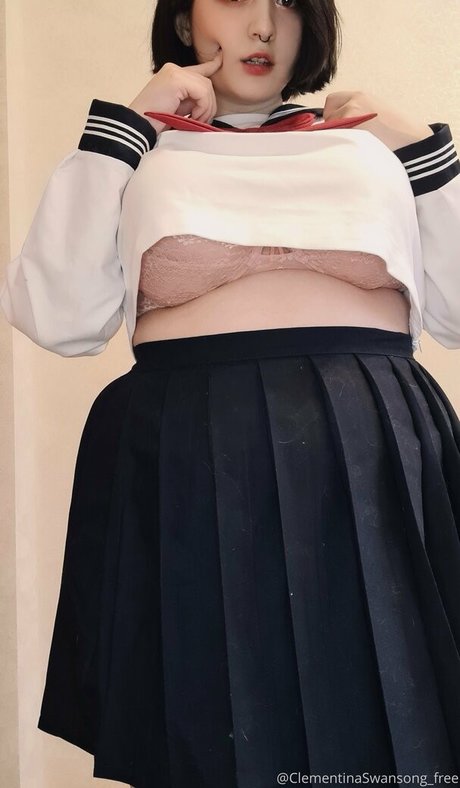 Nacktes geleaktes OnlyFans-Foto von Clementinaswansongfree