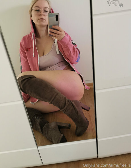 Nacktes geleaktes OnlyFans-Foto von Aimufreelia