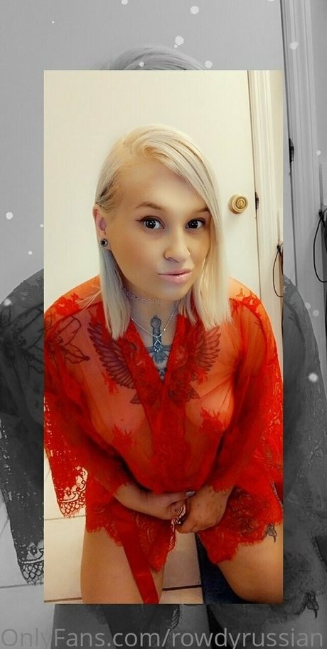 Nacktes geleaktes OnlyFans-Foto von Rowdyrussian