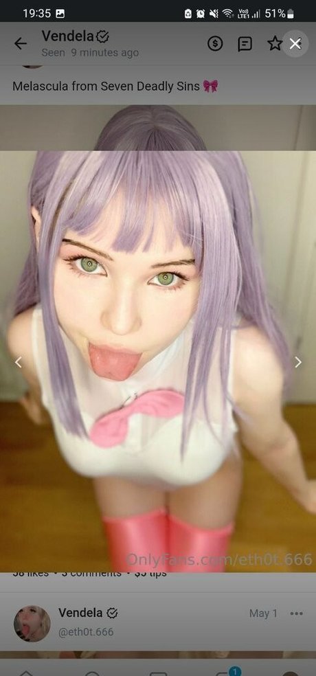 Nacktes geleaktes OnlyFans-Foto von Eth0t666
