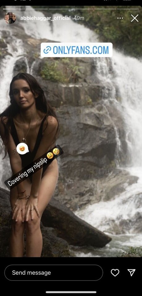 Nacktes geleaktes OnlyFans-Foto von Abbie Haggar
