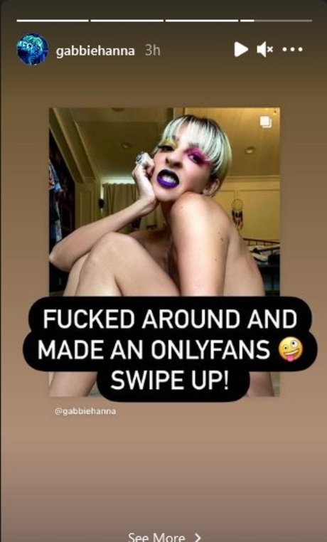 Nacktes geleaktes OnlyFans-Foto von Gabbie Hanna
