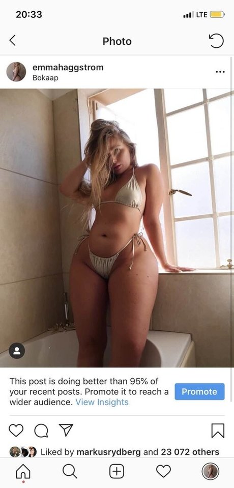 Nacktes geleaktes OnlyFans-Foto von Emmahaggstrom