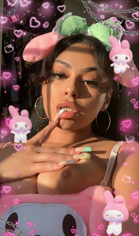 Nacktes geleaktes OnlyFans-Foto von Rosalbanaomi