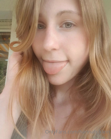 Nacktes geleaktes OnlyFans-Foto von Hannah Klein