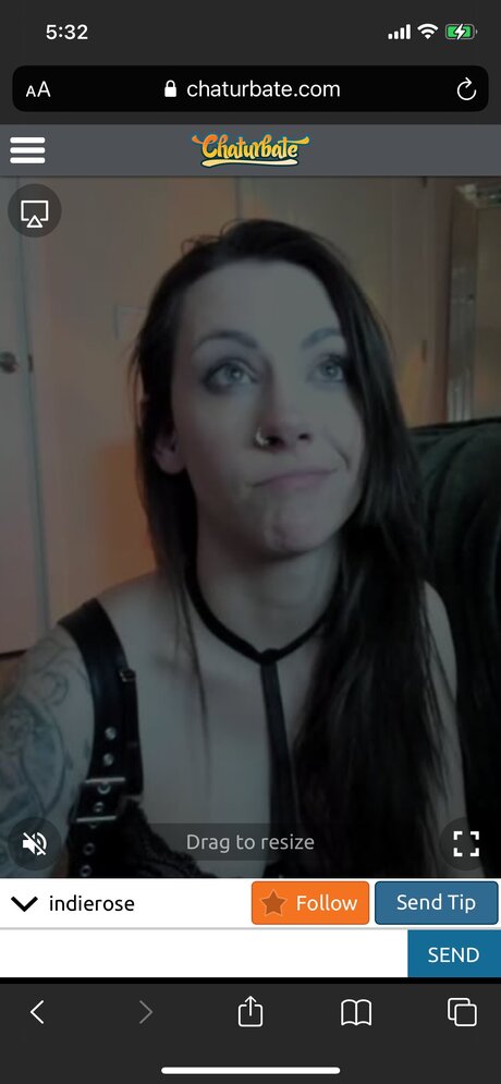 Nacktes geleaktes OnlyFans-Foto von Indieroselive