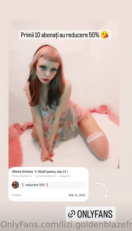Nacktes geleaktes OnlyFans-Foto von Lizi Goldenblazefree