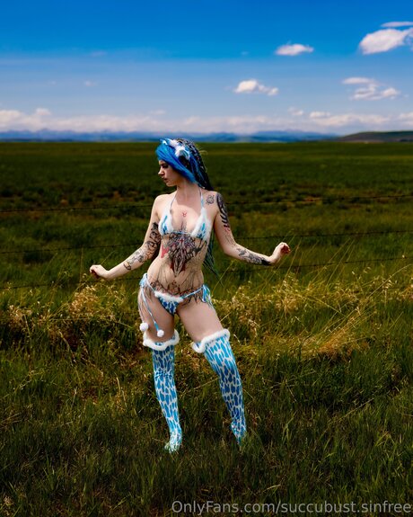 Nacktes geleaktes OnlyFans-Foto von Succubust Sinfree