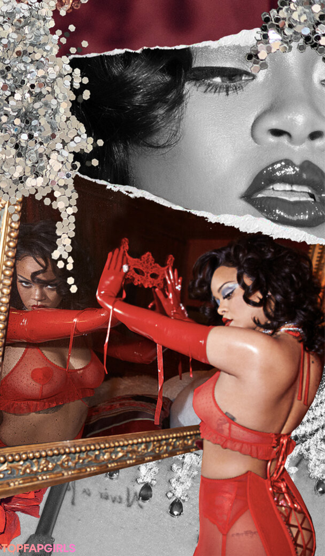 Nacktes geleaktes OnlyFans-Foto von Rihanna #1006