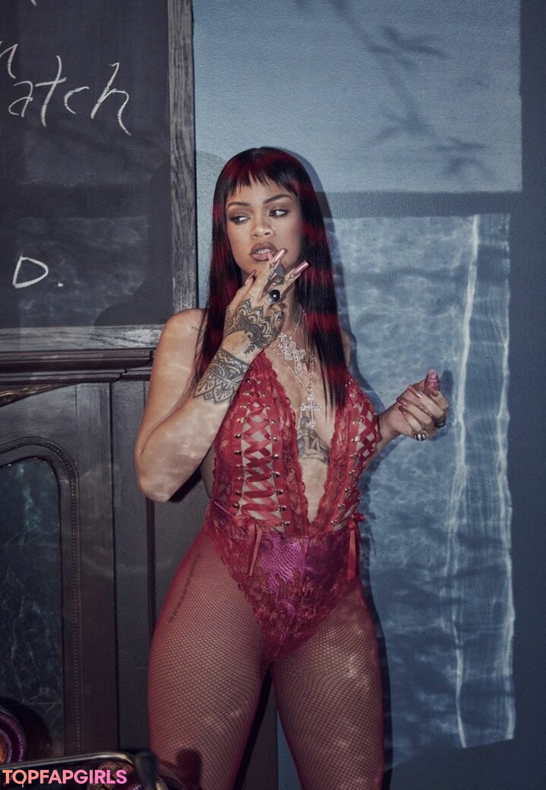 Nacktes geleaktes OnlyFans-Foto von Rihanna #1106