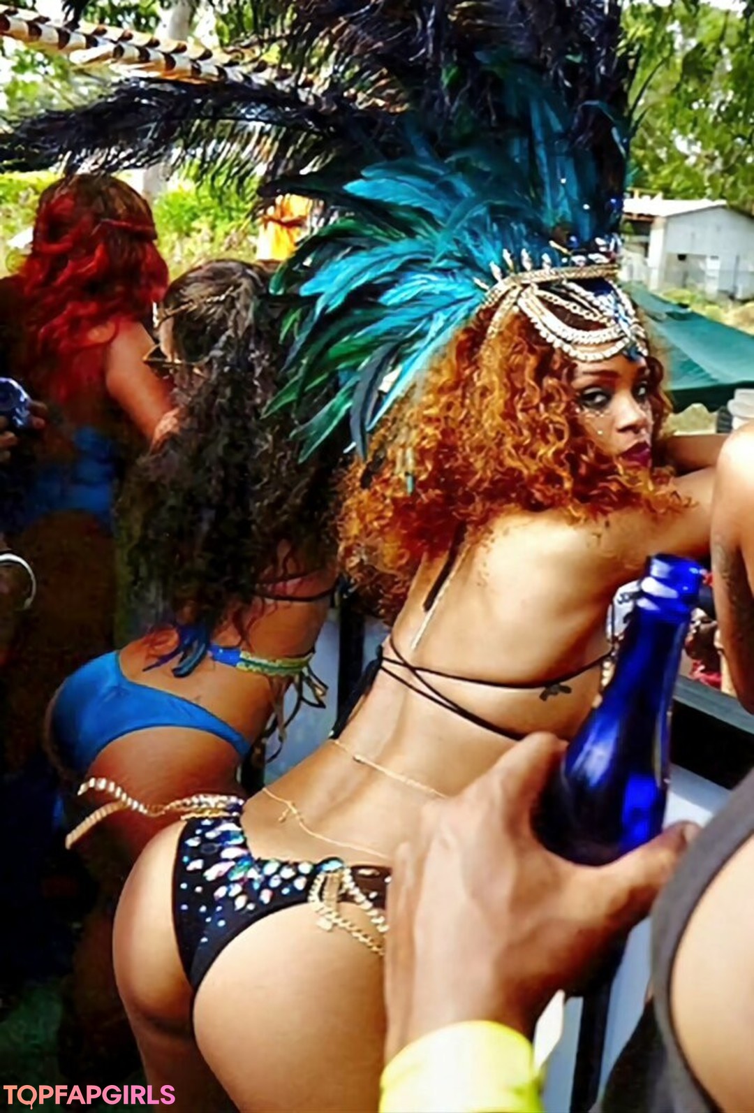 Nacktes geleaktes OnlyFans-Foto von Rihanna #1233