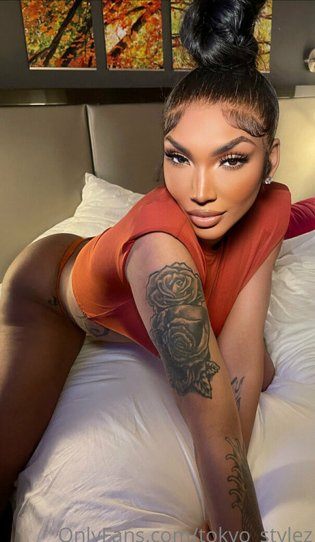 Nacktes geleaktes OnlyFans-Foto von Tokyo Stylez