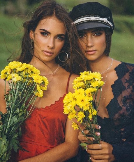 Elisa and Renne Herbert Twins