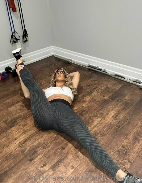 Nacktes geleaktes OnlyFans-Foto von Jenniferinthegym