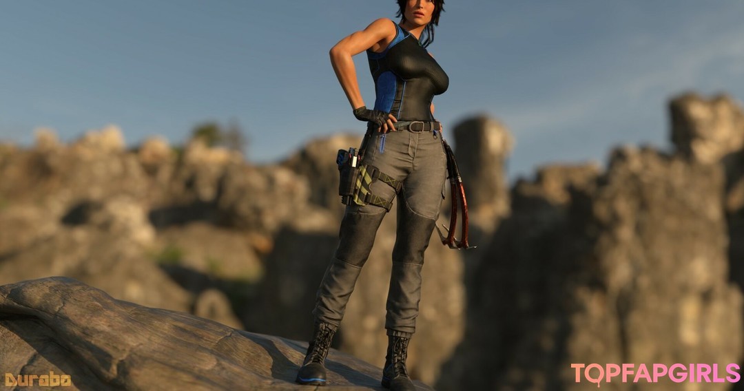 Nacktes geleaktes OnlyFans-Foto von Tomb Raider Lara Croft #1224