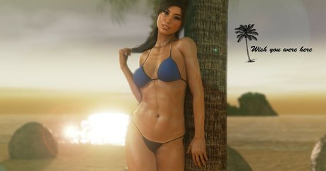 Nacktes geleaktes OnlyFans-Foto von Tomb Raider Lara Croft