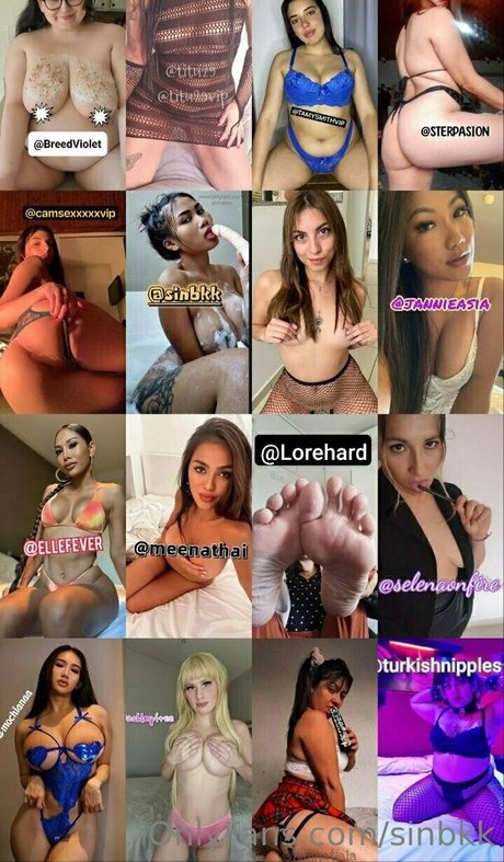 Nacktes geleaktes OnlyFans-Foto von Sinbkk