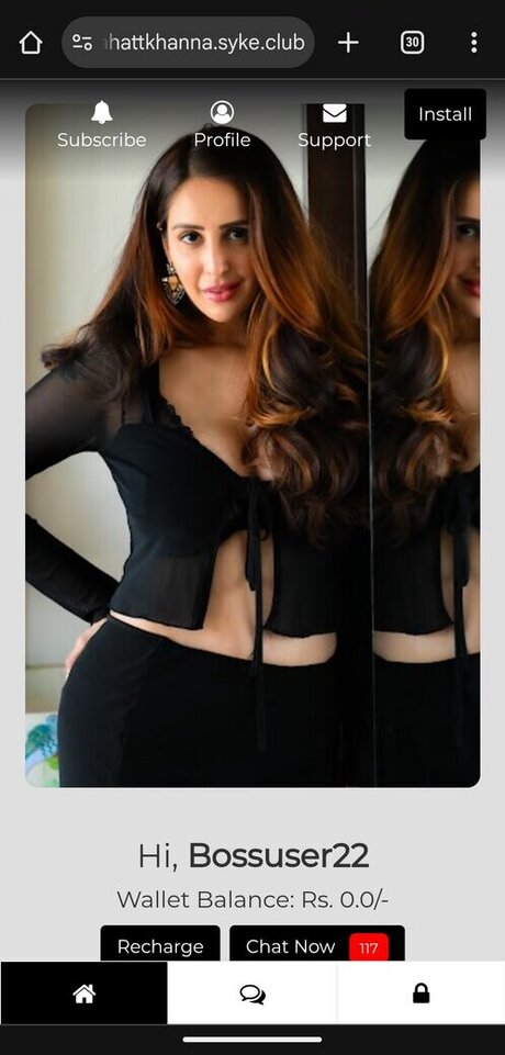 Nacktes geleaktes OnlyFans-Foto von Chahatt Khanna