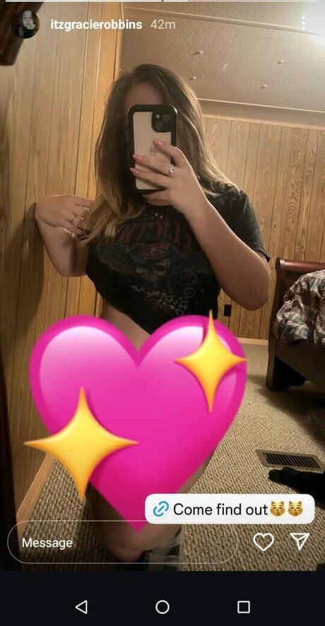 Nacktes geleaktes OnlyFans-Foto von Itzgracierobbins