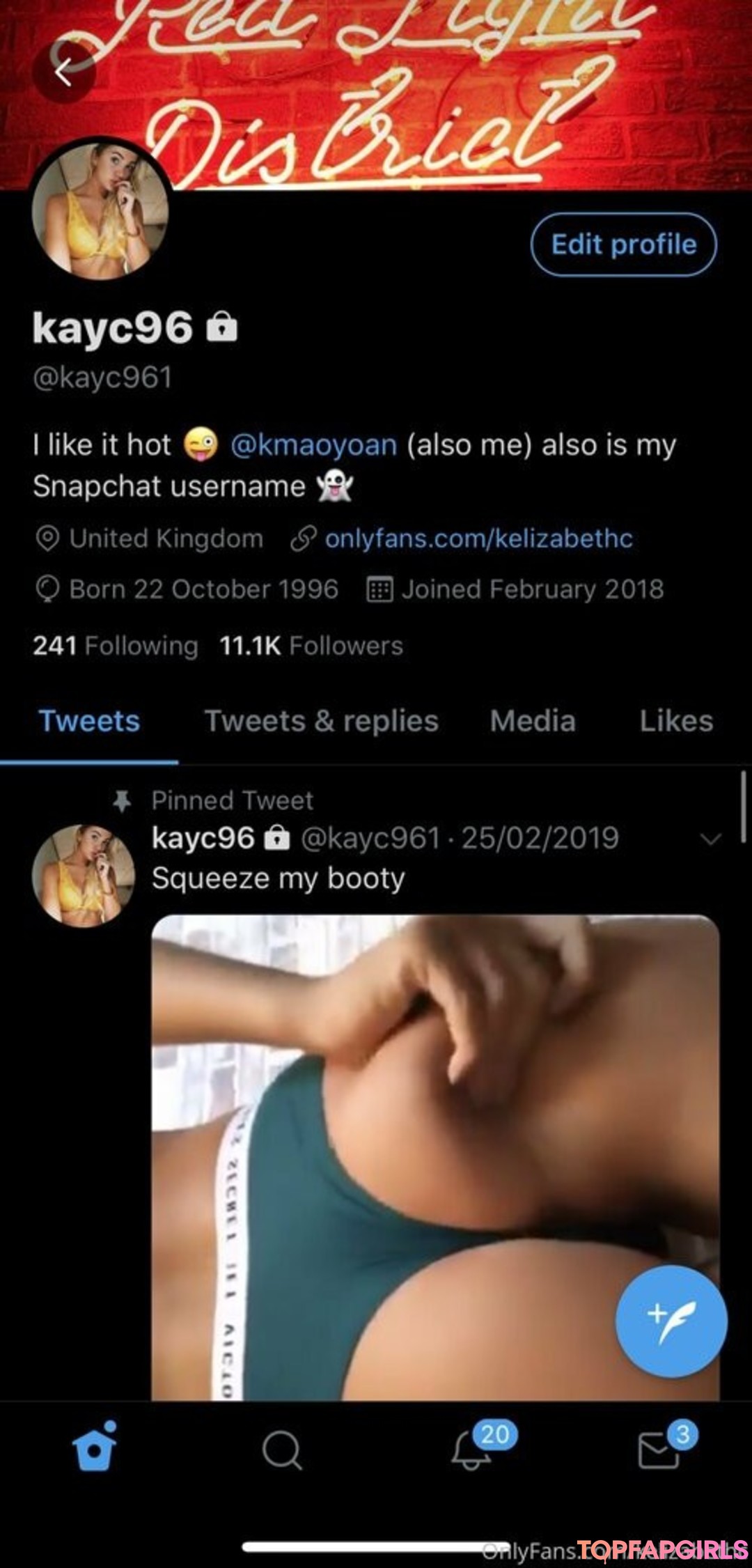Nacktes geleaktes OnlyFans-Foto von Hempresskc #1093