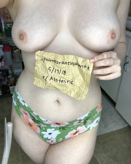 Nacktes geleaktes OnlyFans-Foto von Almostanelephantx