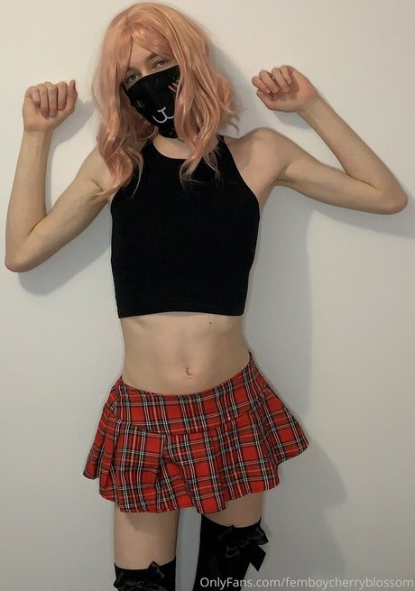Nacktes geleaktes OnlyFans-Foto von Femboycherryblossom