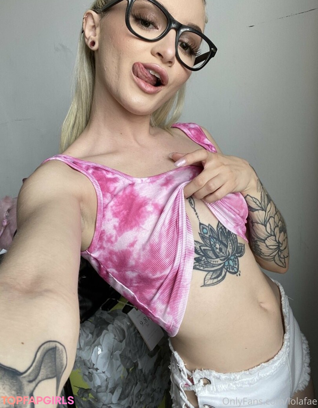 Nacktes geleaktes OnlyFans-Foto von Lola Fae #1291