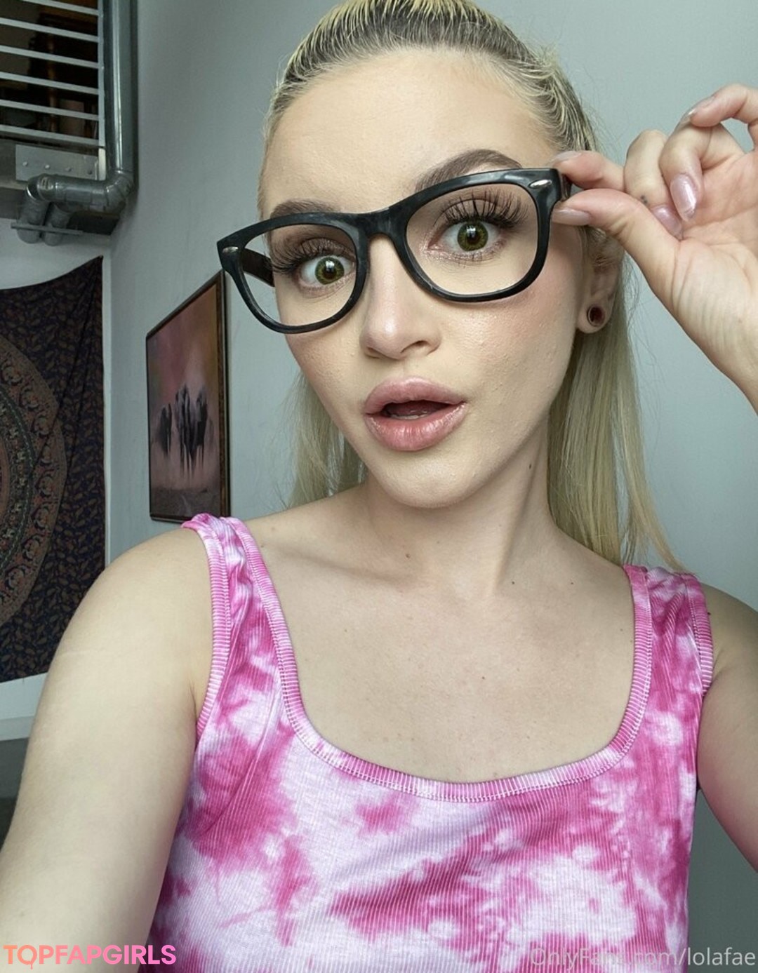 Nacktes geleaktes OnlyFans-Foto von Lola Fae #1294