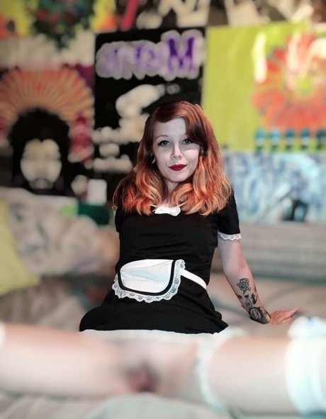 Nacktes geleaktes OnlyFans-Foto von Modernmorticia