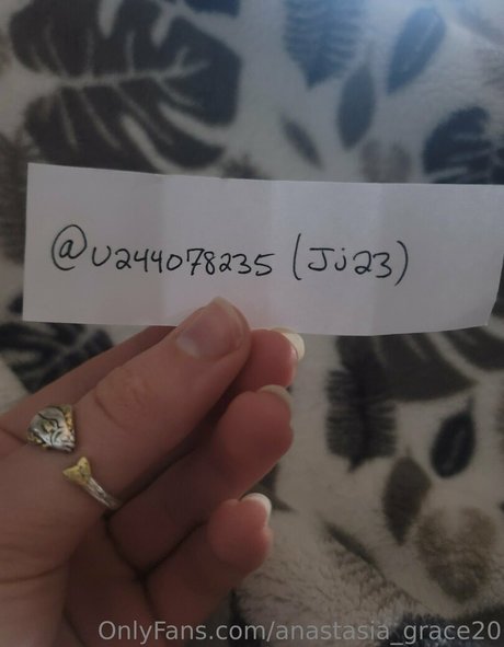Nacktes geleaktes OnlyFans-Foto von Anastasiagrace20
