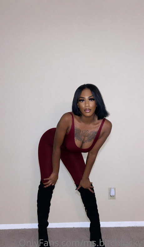 Nacktes geleaktes OnlyFans-Foto von Msbitchlucky