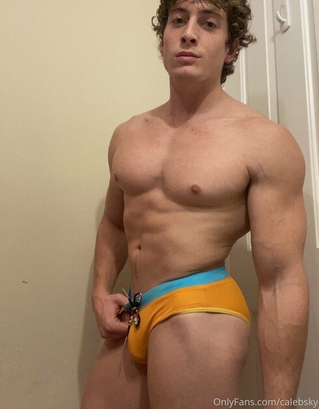 Nacktes geleaktes OnlyFans-Foto von Calebsky