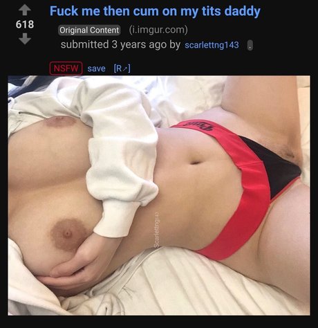 Nacktes geleaktes OnlyFans-Foto von Scarlettng143
