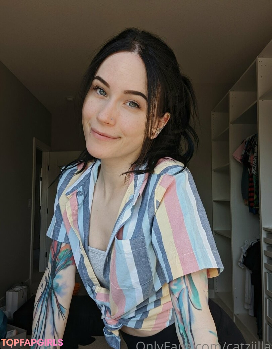 Nacktes geleaktes OnlyFans-Foto von Catziilla #1009