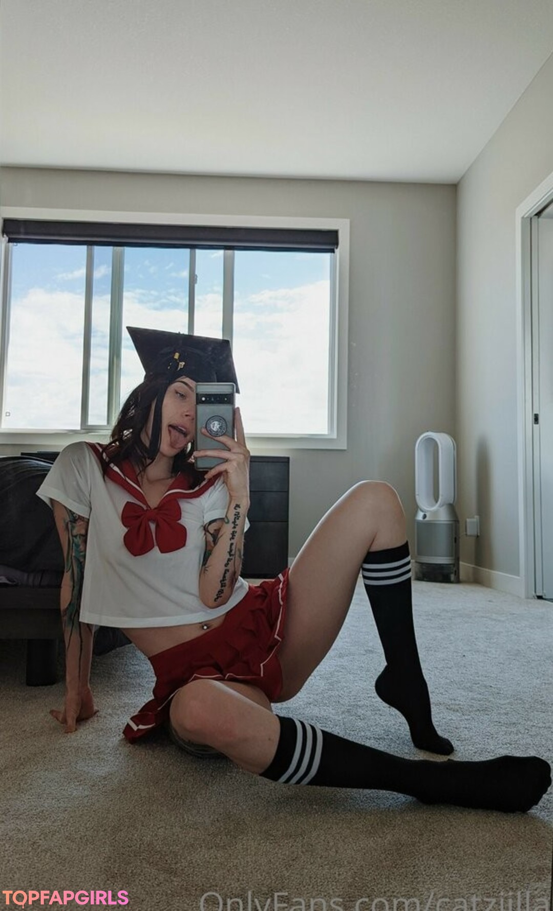 Nacktes geleaktes OnlyFans-Foto von Catziilla #1027