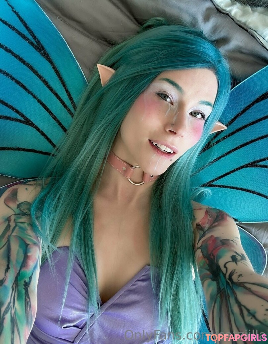 Nacktes geleaktes OnlyFans-Foto von Catziilla #1327