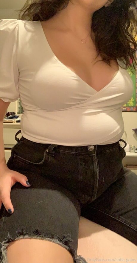 Nacktes geleaktes OnlyFans-Foto von Sofiagains