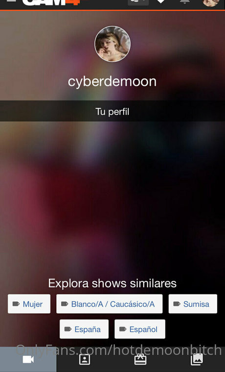 Nacktes geleaktes OnlyFans-Foto von Hotdemonbitch
