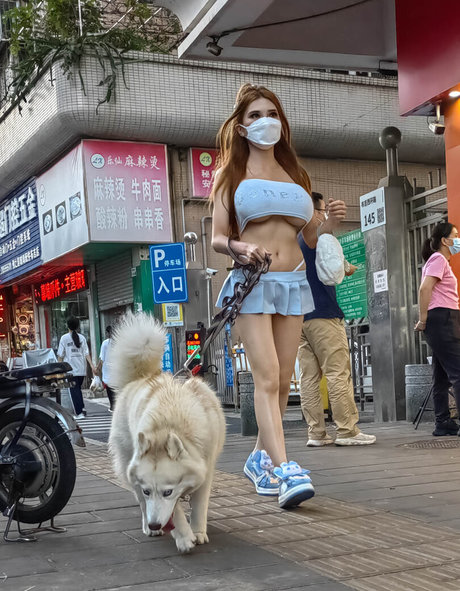 Nacktes geleaktes OnlyFans-Foto von Sexycyborg