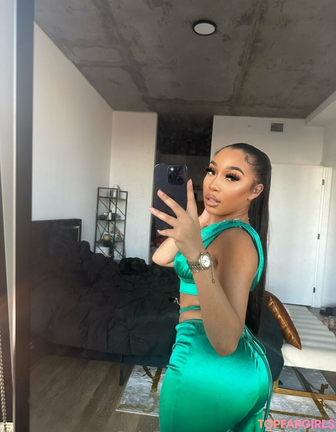 Nacktes geleaktes OnlyFans-Foto von Bubble Booty #1049